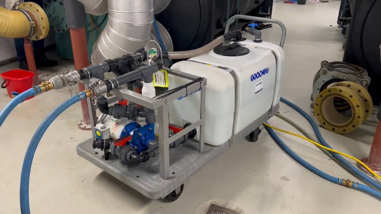 Chemical tube cleaning | Videos